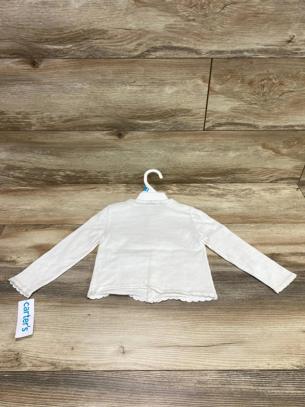 NEW Carter's Cardigan White sz 24m