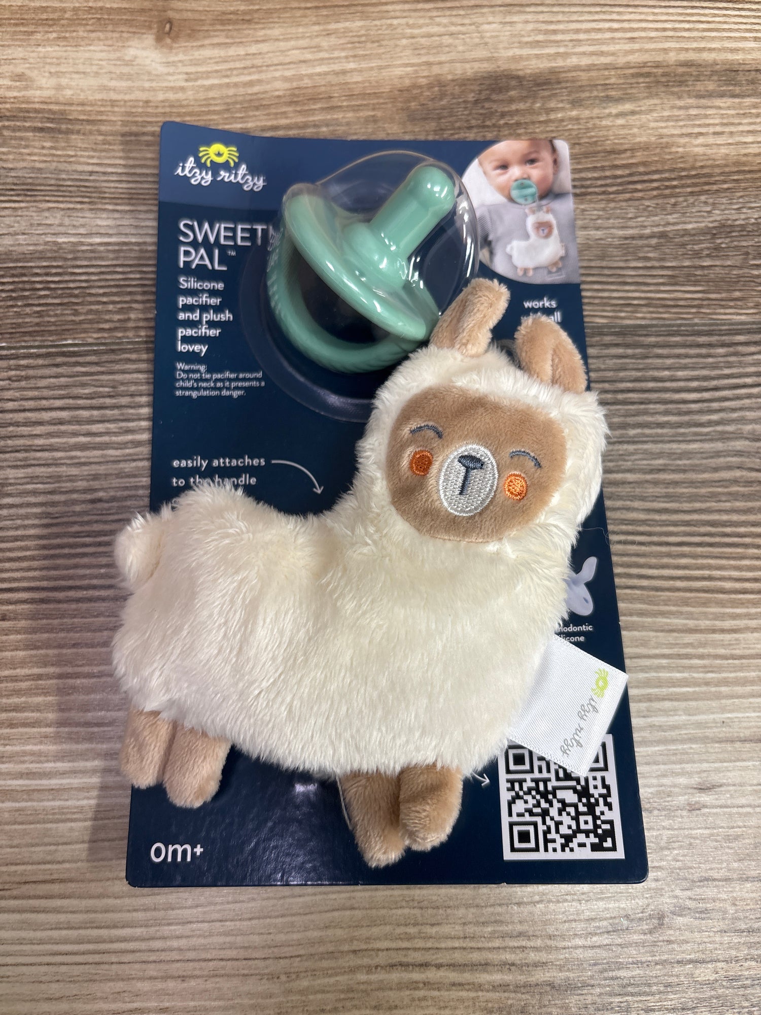 NEW Itzy Ritzy Sweetie Pal Pacifier Lane The Llama