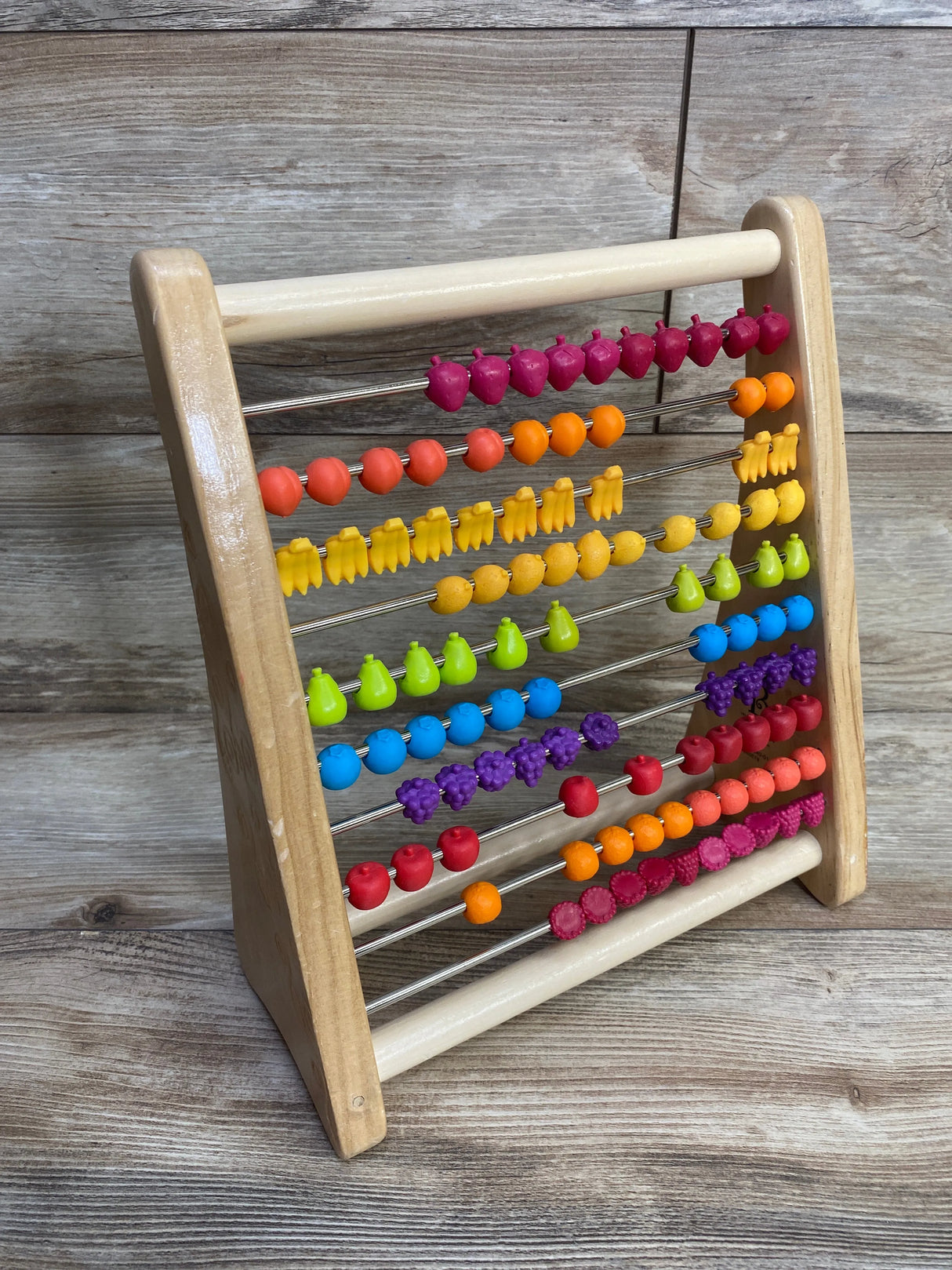 B. Toys Classic Two-ty Fruity! Wooden Abacus