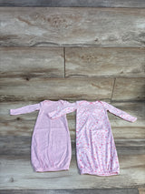 Simple Joys 2pk Sleep Gowns Pink sz Newborn
