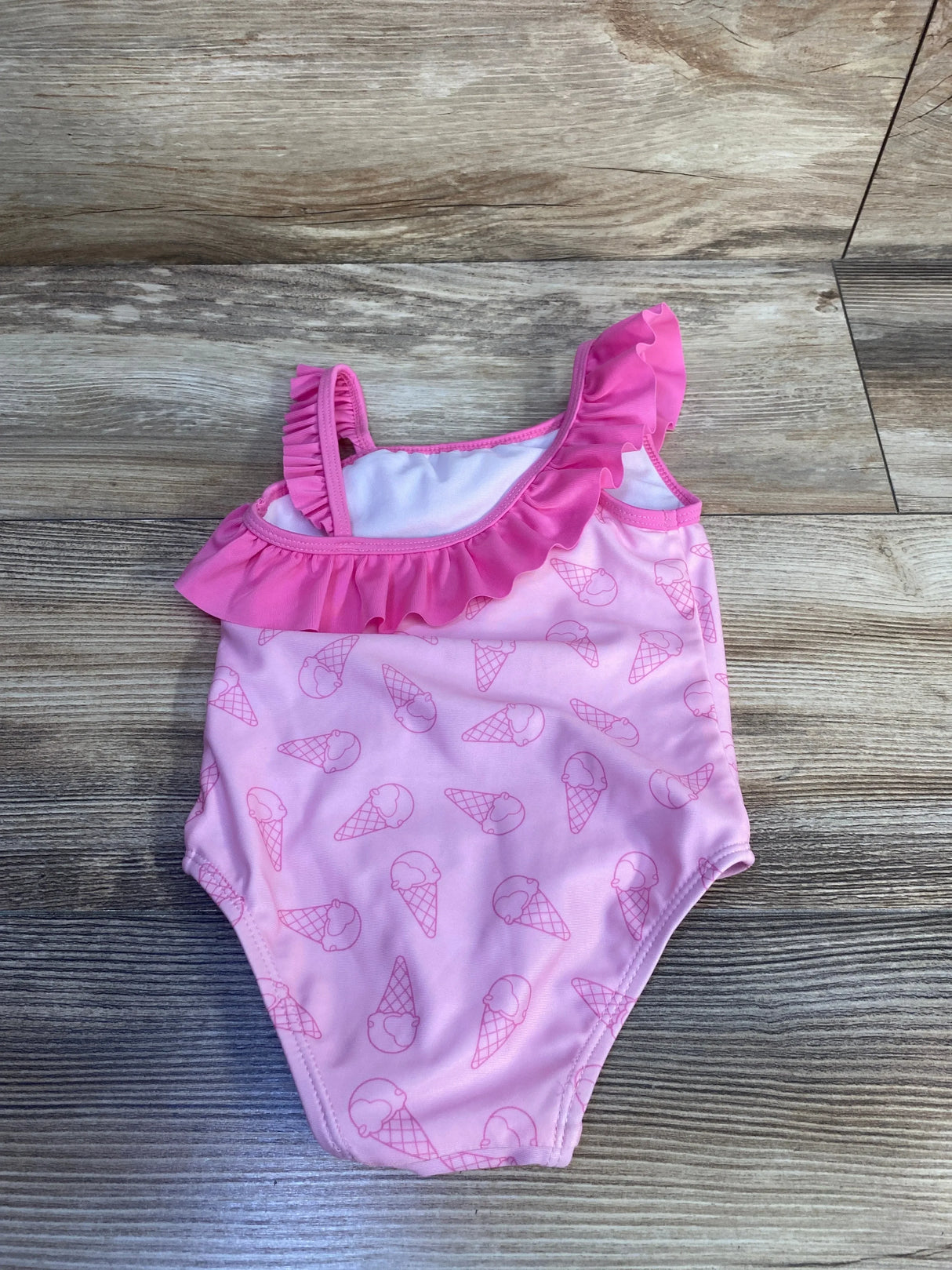 Bluey 1pc Ruffle Swimsuit Pink sz 18m