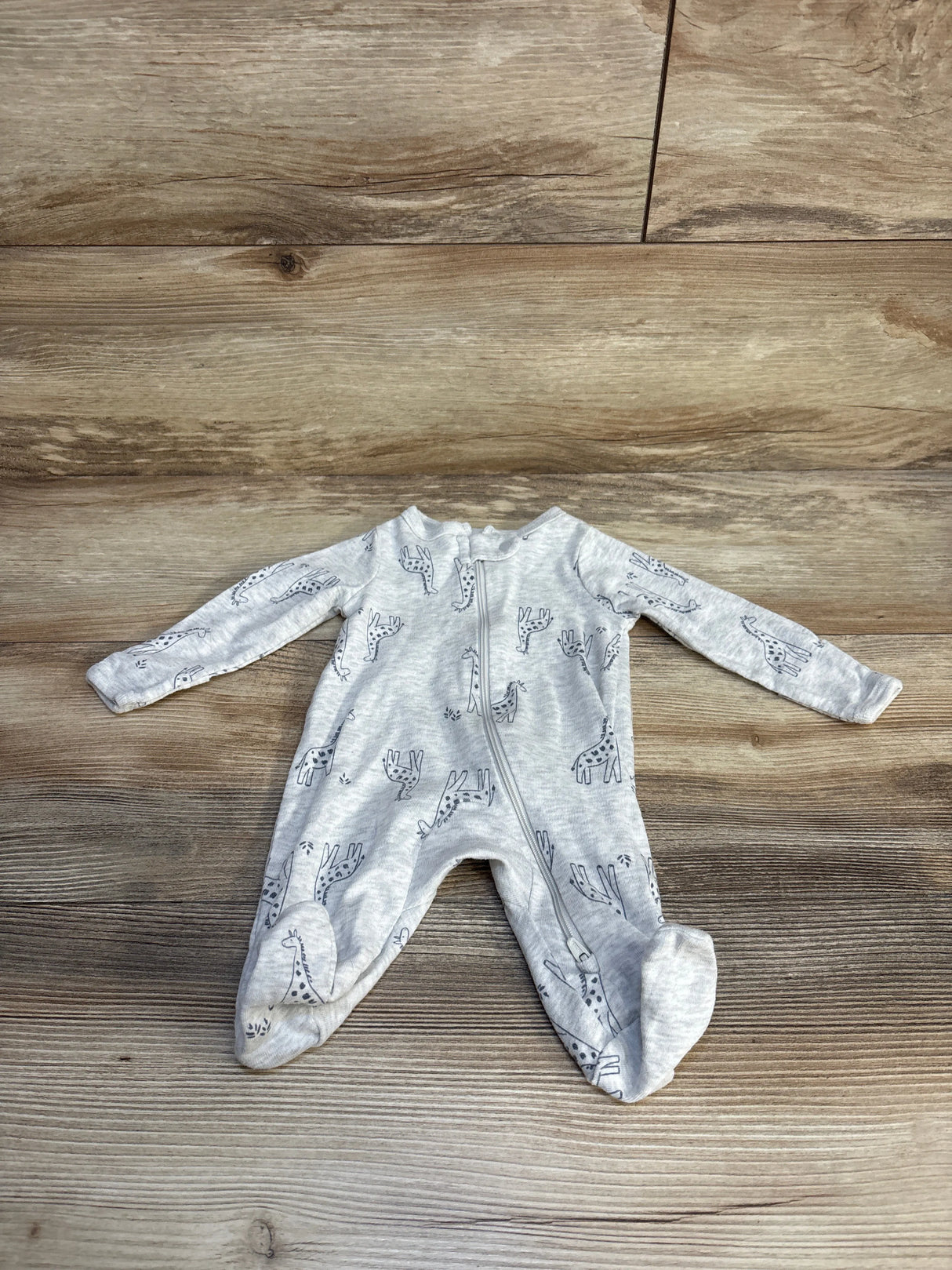 Just One You Giraffe Sleeper Grey sz Newborn