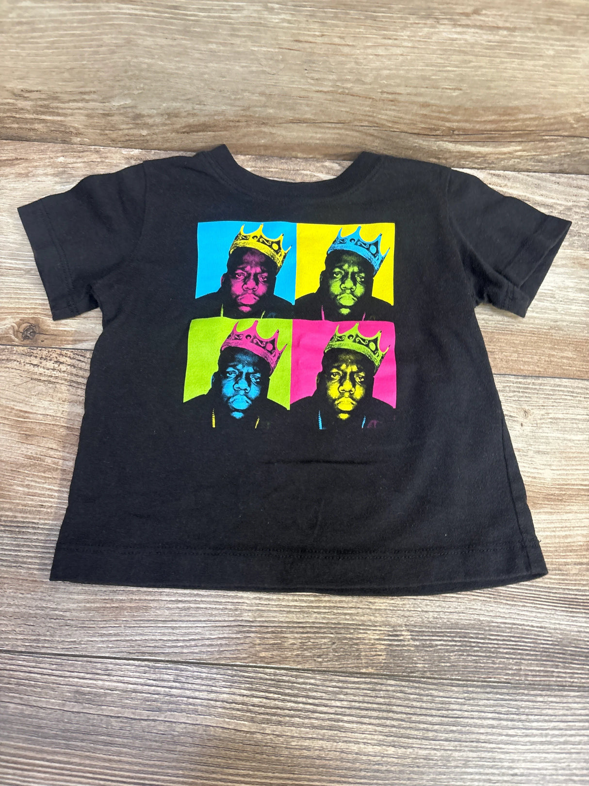 The Notorious B.I.G Shirt Black sz 18m