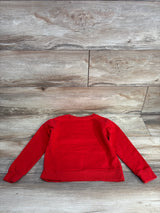 Disney 100 Princess Pull Over Sweater Red sz 4/5T