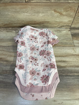 NEW Kit + Pearl 3pk Floral Bodysuits Pink sz 12m
