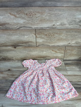 Shein Floral Puff Sleeve Dress Pink sz 4T