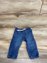 Old Navy Knit Waist Pull On Jeans Blue sz 6-12m