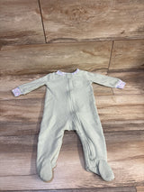 Just One You Waffle Knit Sleeper Green sz 6m