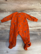 Carter's Ribbed Excavator Sleeper Orange sz 3m