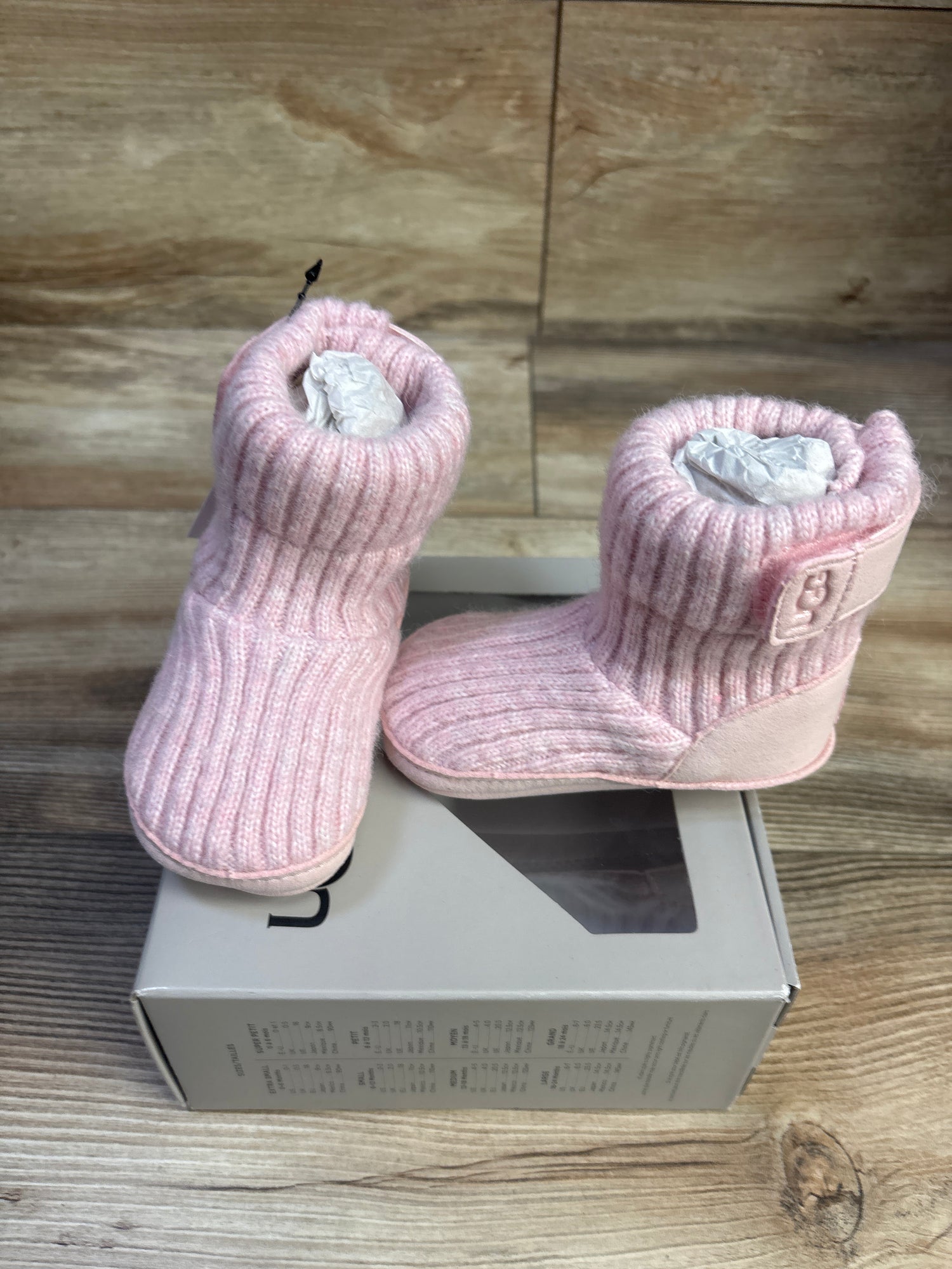 NEW Ugg Skylar Slipper Booties Pink sz 2/3c