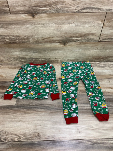 Member's Mark 2pc Holiday Pajama Set Green sz 3T - Me n Mommy To Be