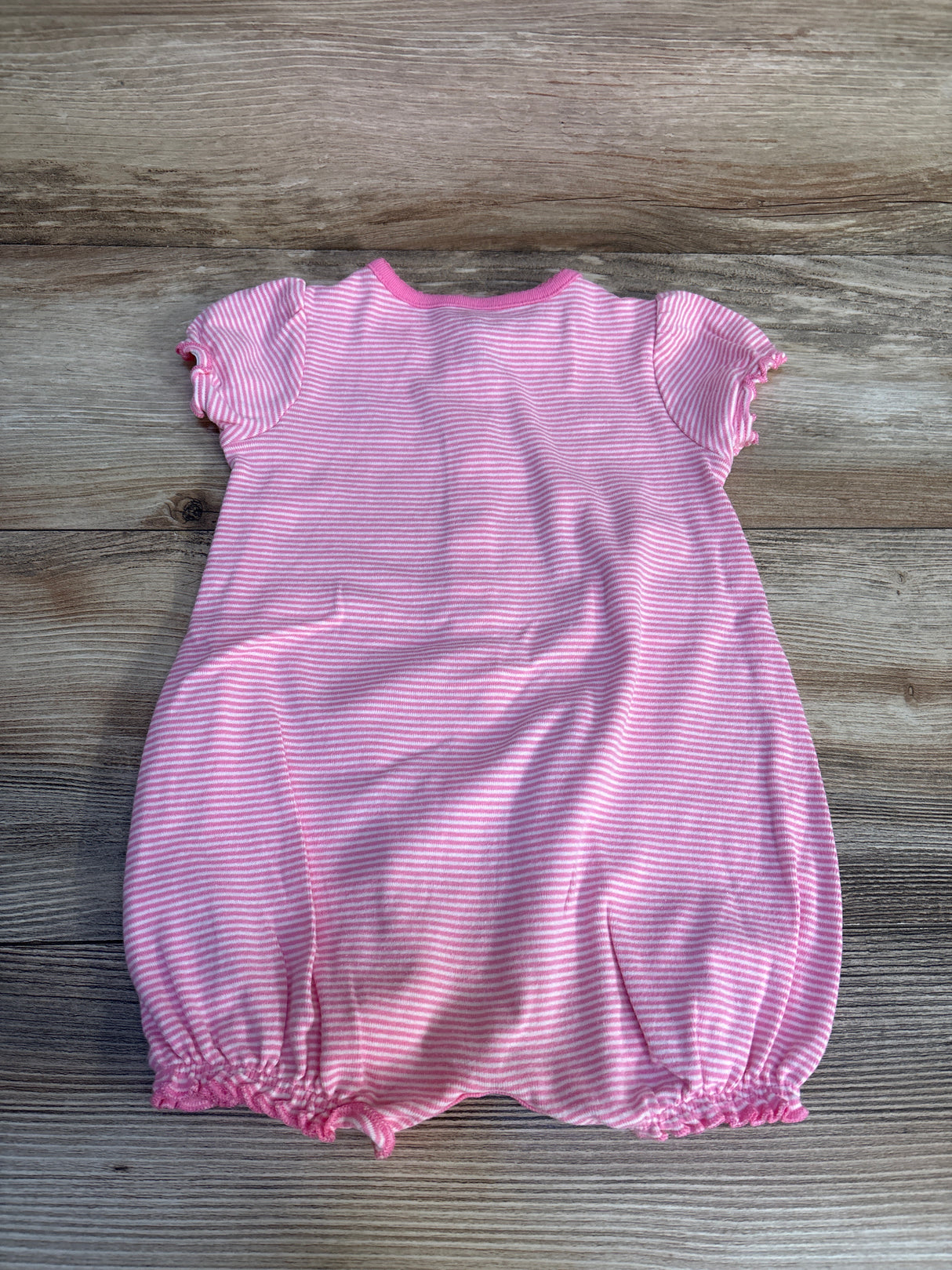 Simple Joys Striped Dragon Fly Shortie Romper Pink sz 12m