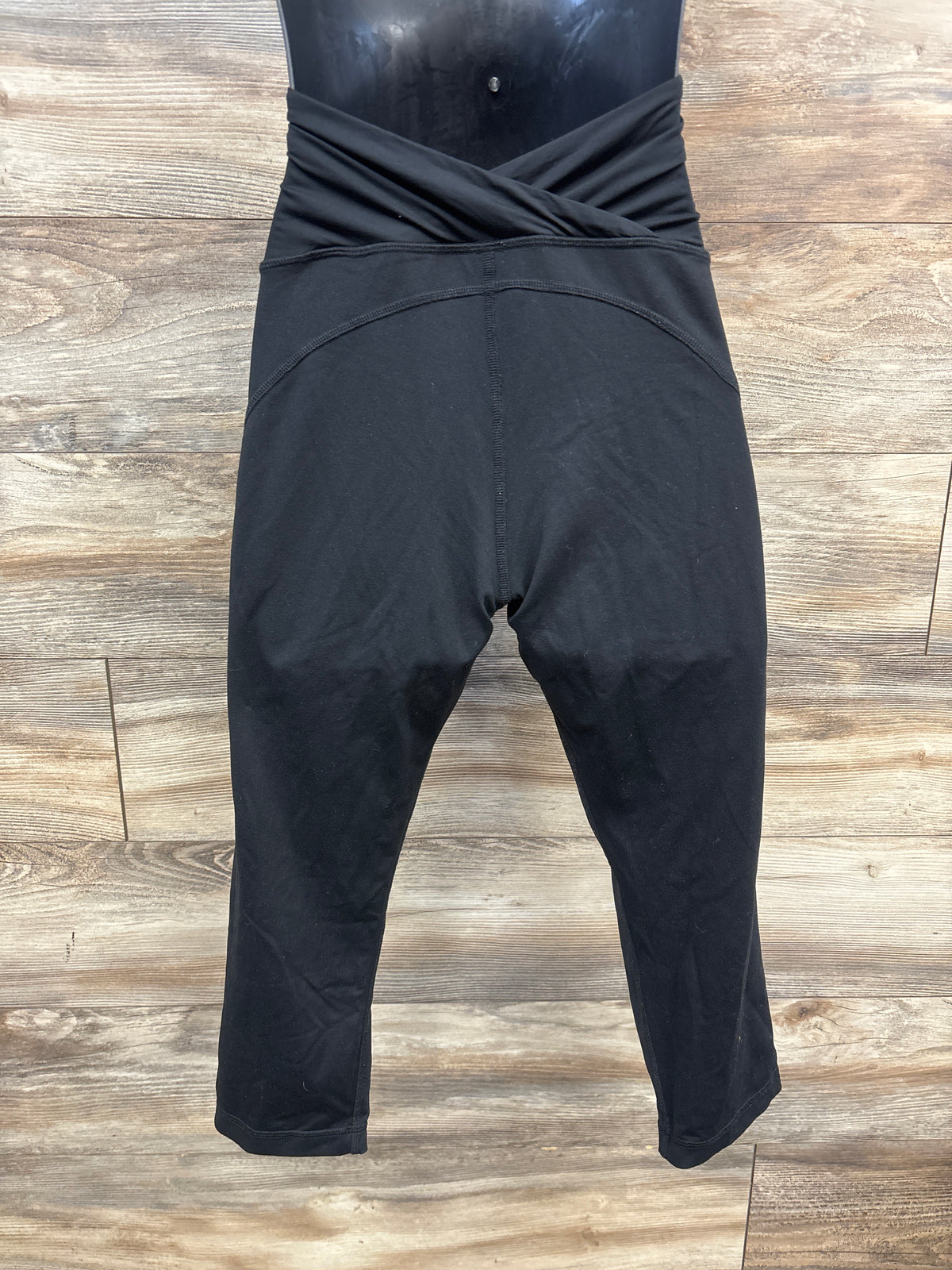 Isabel Maternity Capris Leggings Black sz Large