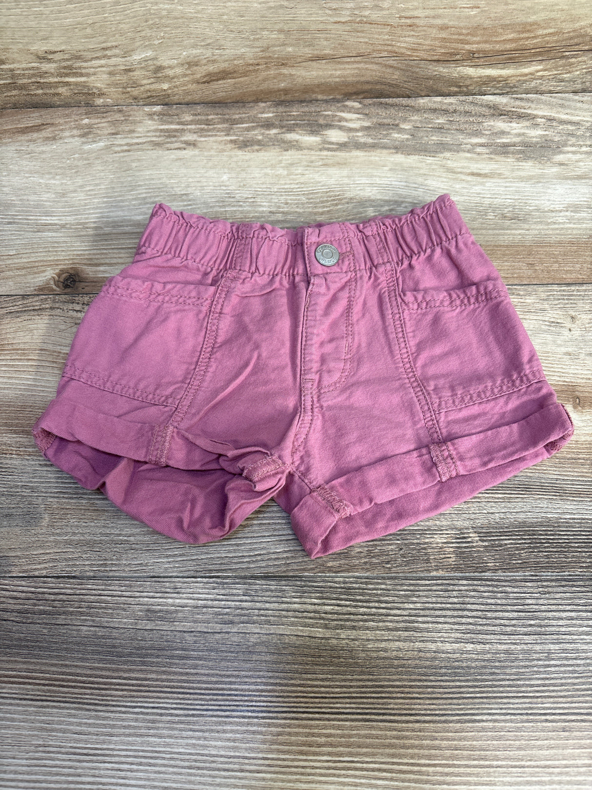 Oshkosh Rolled Hem Shorts Pink sz 2T