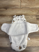 Pooh Bear Collection Winnie the Pooh Plush Swaddle White sz 0-3m