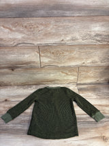 Appaman Ribbed Henley Shirt Green sz 4T