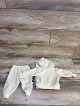 Mama's Mini 2pc Leopard Hoodie & Joggers Ivory sz 3-6m