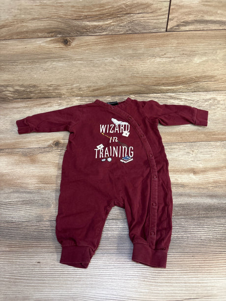 H&M x Harry Potter Wizard In Training Sleeper Burgundy sz Newborn - Me n Mommy To Be