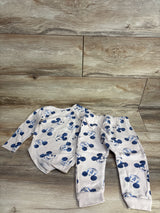 Disney Baby 2pc Mickey Mouse Bodysuit Set Beige sz 24m