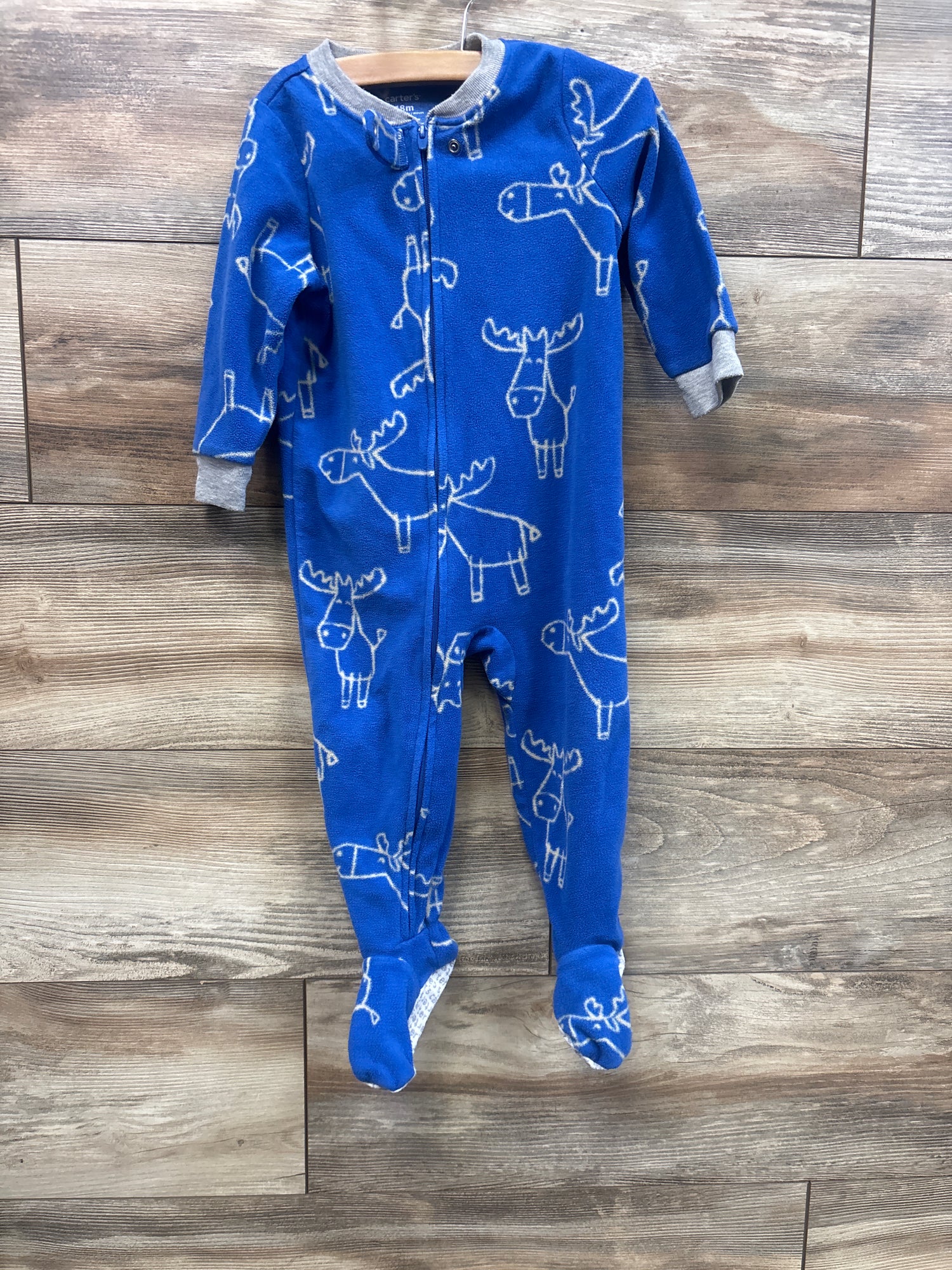 Carter's Blanket Sleeper Blue sz 18m