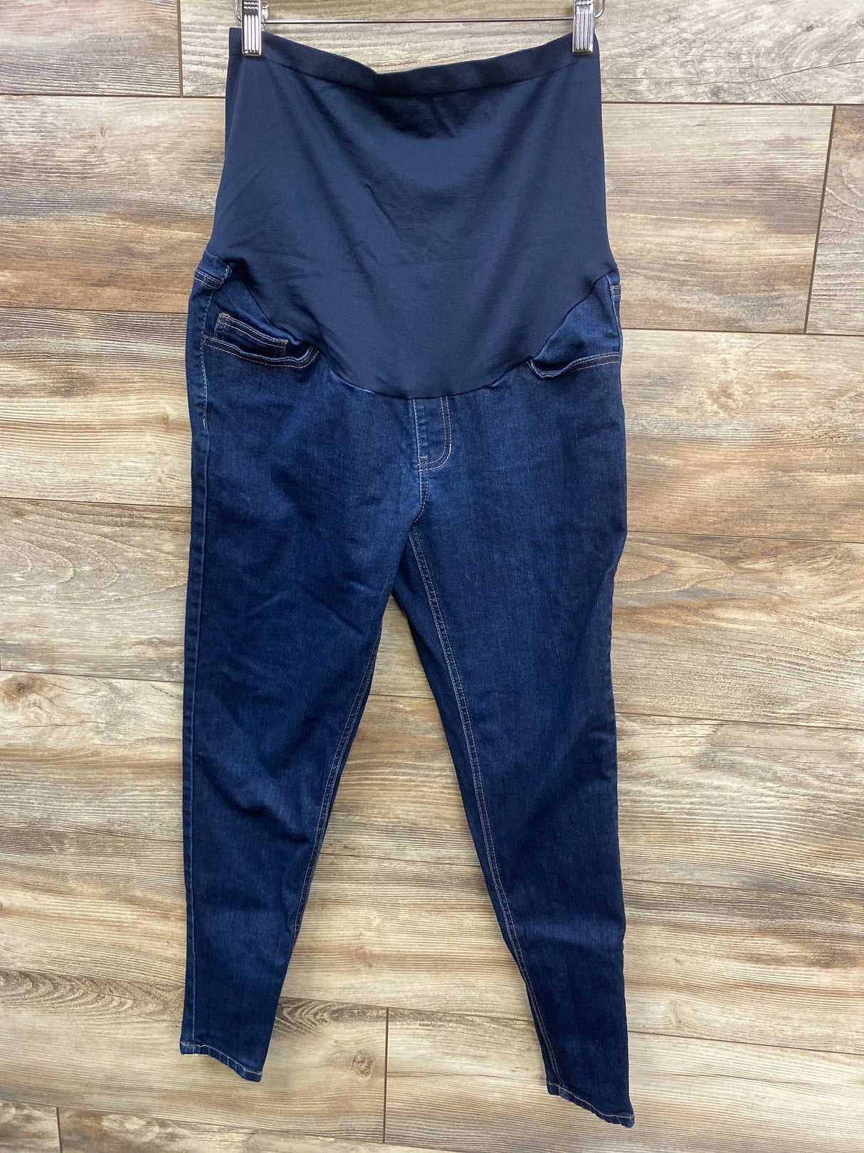 Time and Tru Maternity Full Panel Jeans Blue sz Medium - Me n Mommy To Be