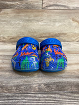 Crocs Classic Clogs Dinosaur Blue sz 11c