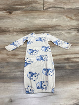 Carter's Panda Print Gown Beige sz Newborn