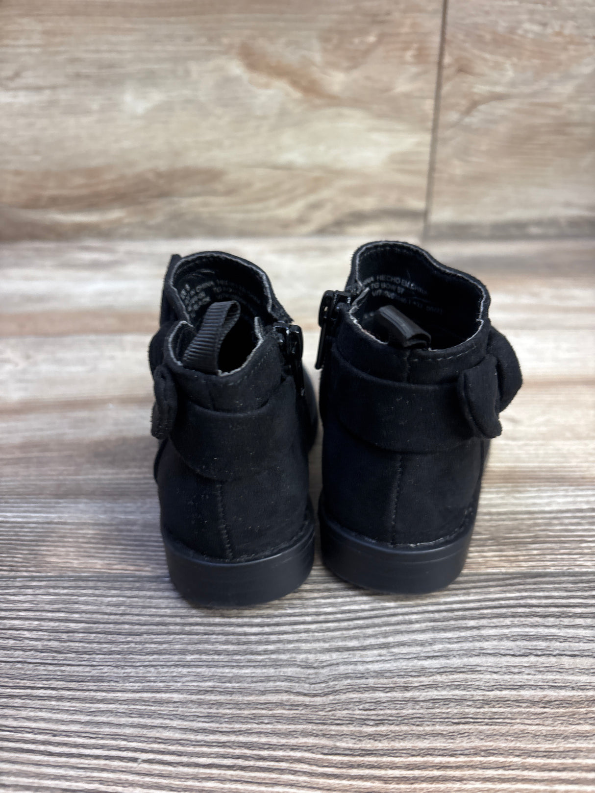 Baby Gap Bow Ankle Boots Black sz 5c