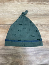 Knot Cap Green Sz 3-6m