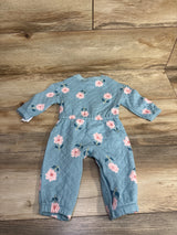 NEW Carter's Floral Coverall Blue sz 6m