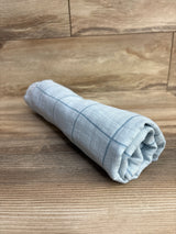 Cloud Island Muslin Swaddle Blanket, Blue