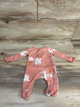 Carter's Floral Kimono Sleeper Pink sz Newborn