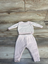 Just Lizzy 2pc Terry Cloth Set Pink sz 0-3m