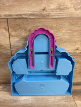 Fisher Price Little People Disney Frozen Carry Along Castle Case 9pc