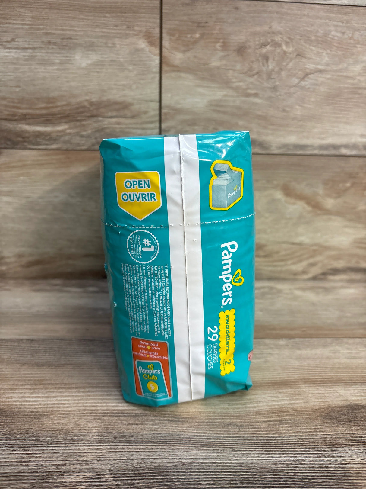 NEW Pampers Swaddlers Diapers, Size 2 29ct.