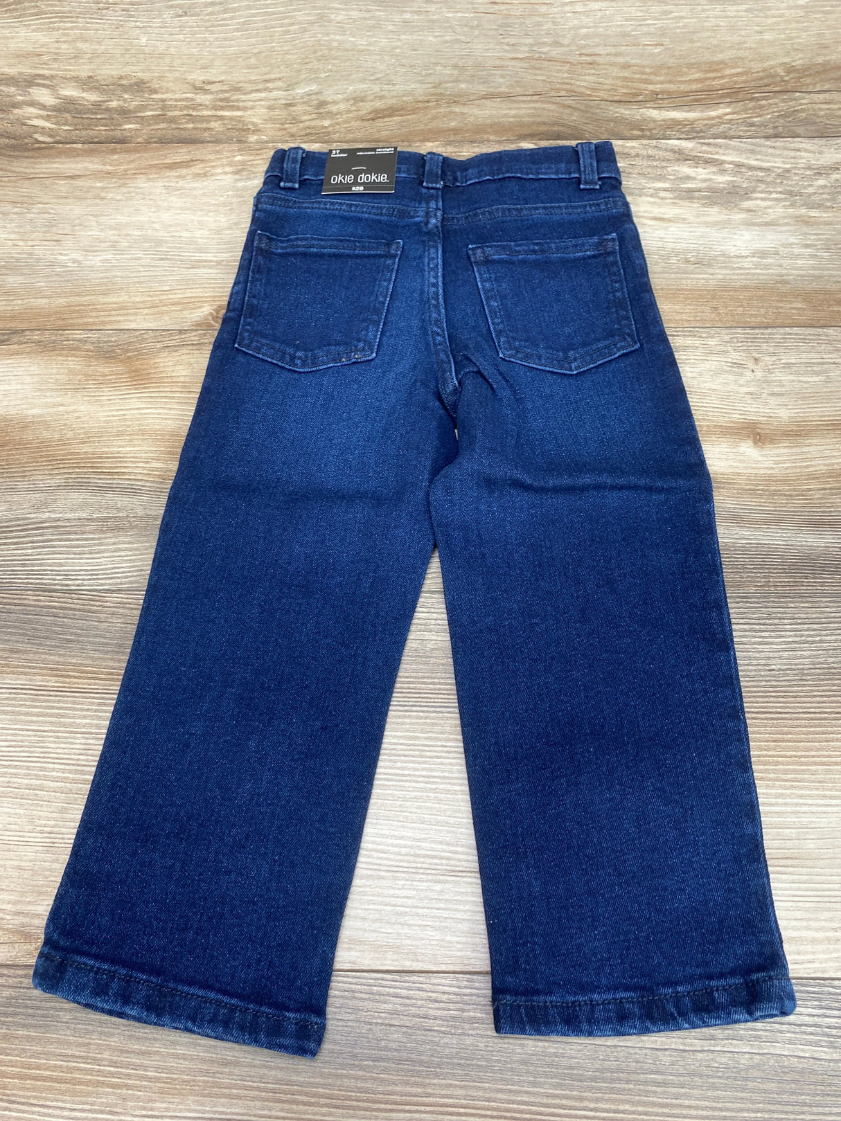 NEW Okie Dokie Dark Wash Straight Jeans sz 3T