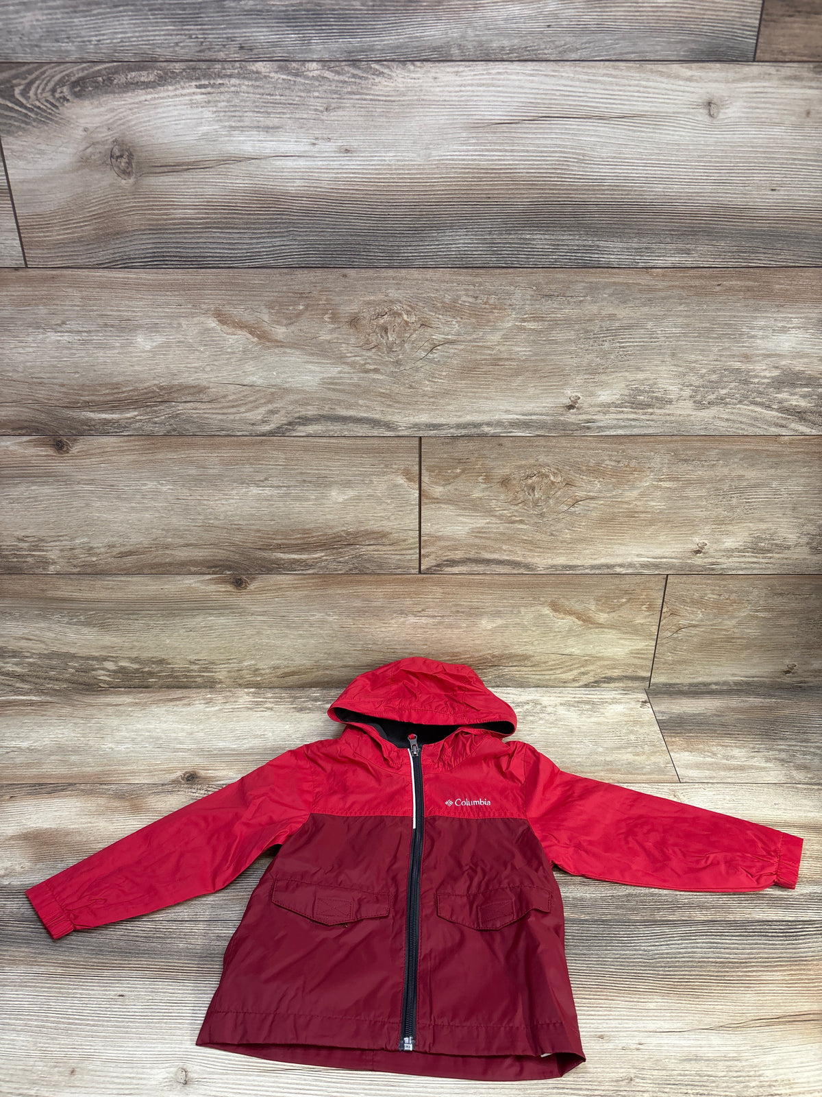 Columbia Rain-Zilla II Jacket Red sz 3T