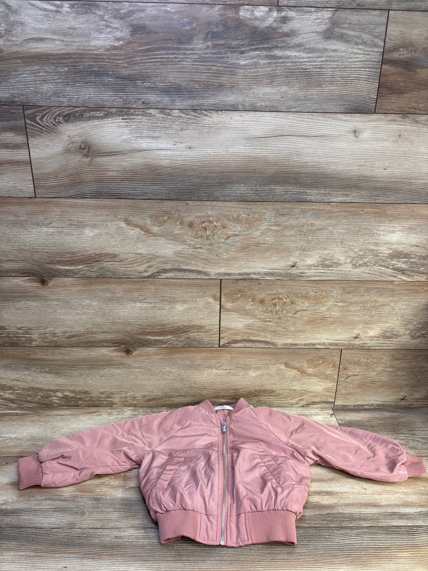 H&M Bomber Jacket Pink sz 3/4T