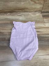 Nike Flutter Sleeve Bodysuit Lilac sz 3m