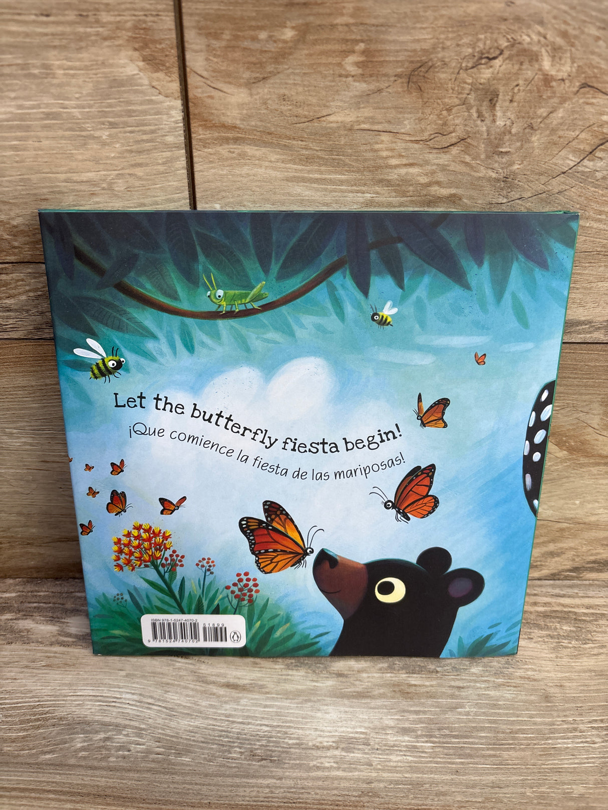 Señorita Mariposa Bilingual English-Spanish Hardcover Book