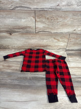 Carter's 2pc Buffalo Plaid Pajama Set Red sz 12m
