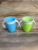 Munchkin Miracle 360 Trainer Cup Green/Blue 7oz 2pk