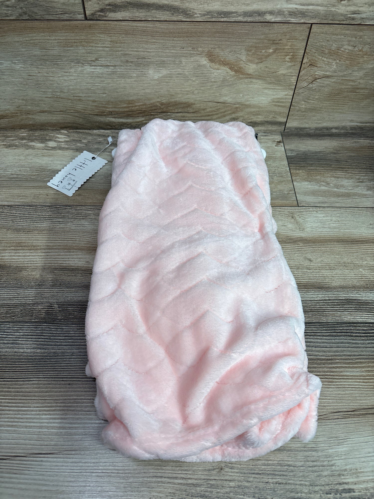 NEW Little Honey Velvet Plush Blanket Pink 30x40''