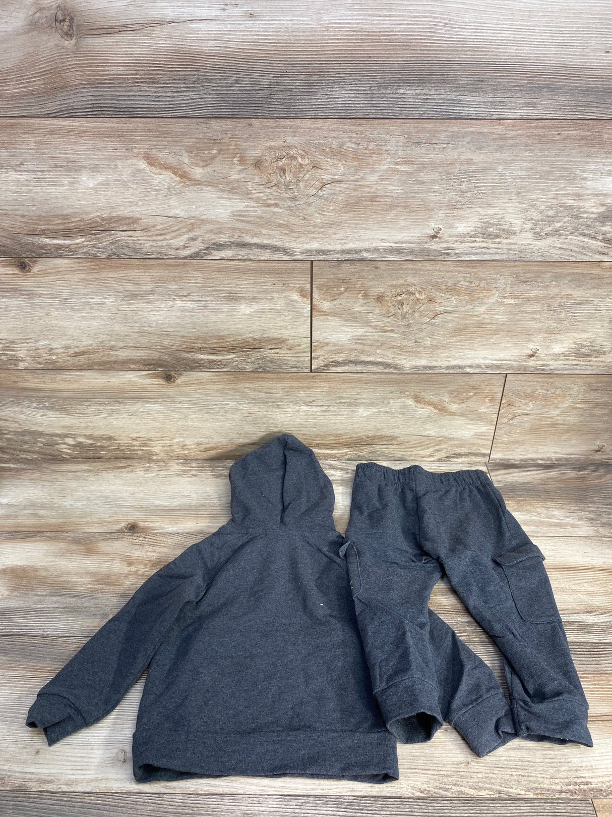 Reebok 2pc Pull On Hoodie Grey sz 2T