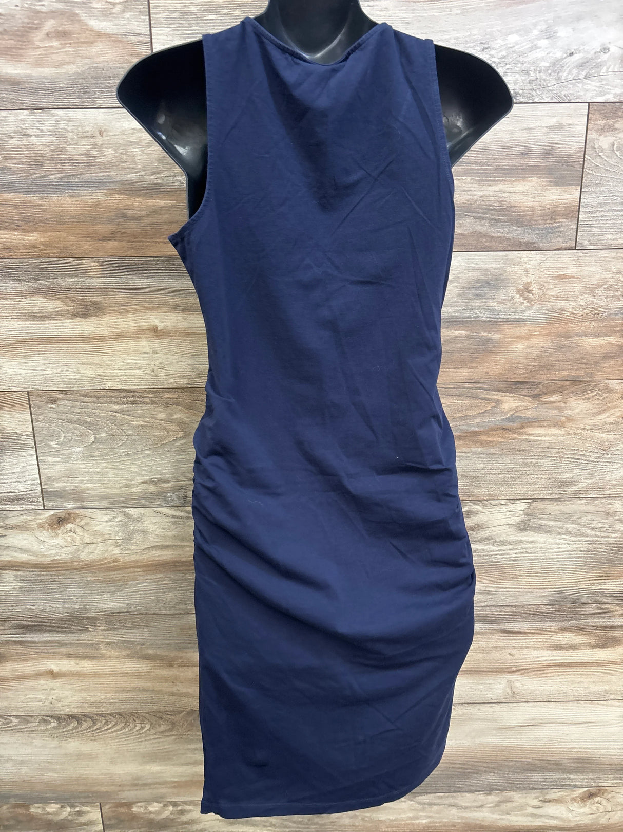 Motherhood Maternity Bae On Board Tank Bodycon Dress Navy sz Medium