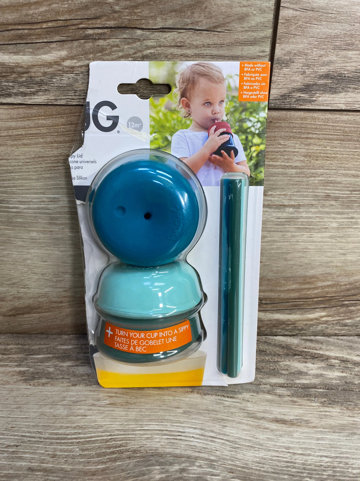 NEW Boon Snug Silicone Sippy Cup Lids & Straws 6pc