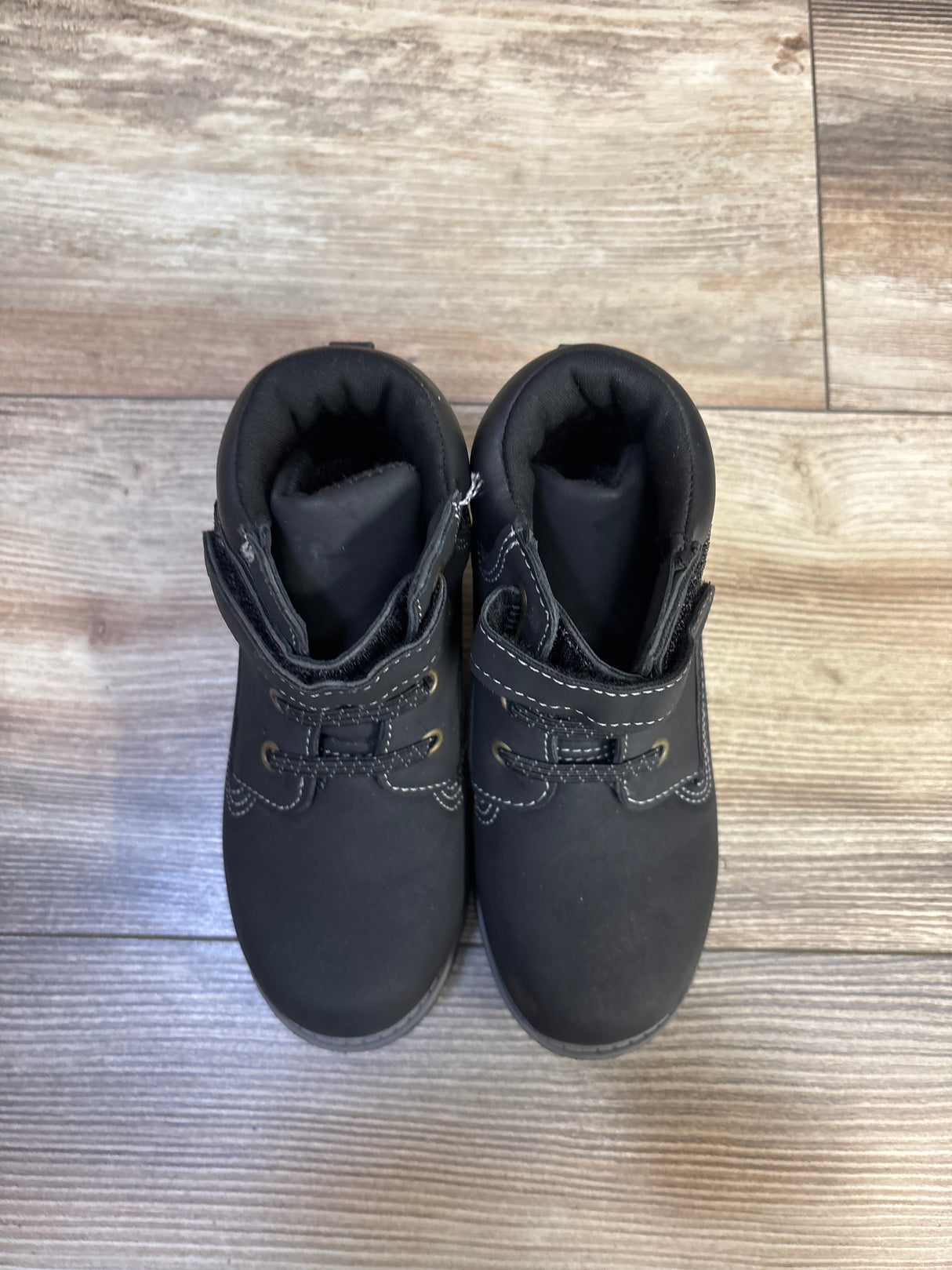 Wonder Nation Tucker Boots Black sz 10c