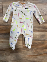 Nike Logo Blanket Sleeper White sz 3m