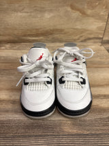 Air Jordan 4 Retro OG TD 'White Cement' Sneakers sz 7c