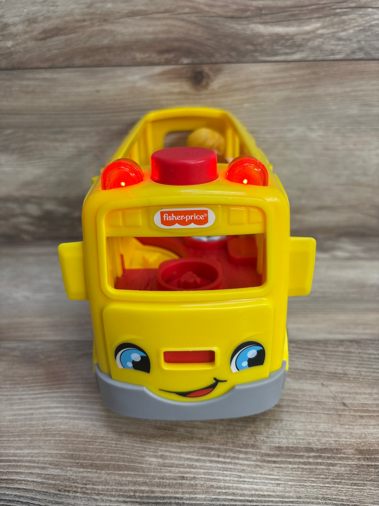 Fisher Price Little People Sit With Me School Bus Yellow
